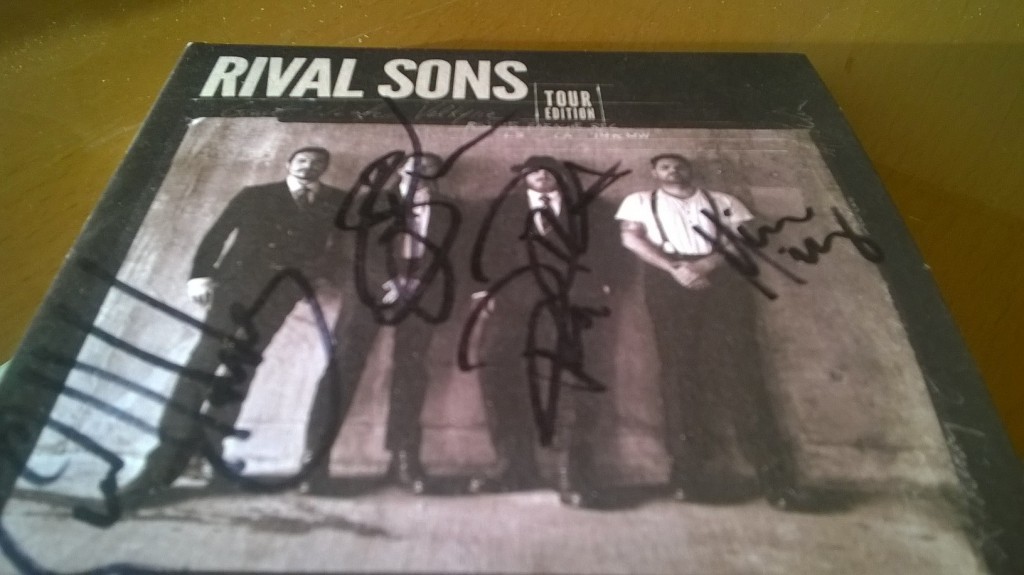 Signert Rival Sons CD